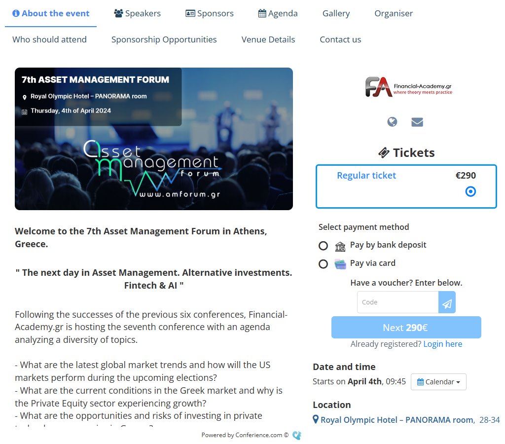 Asset Management Forum VII